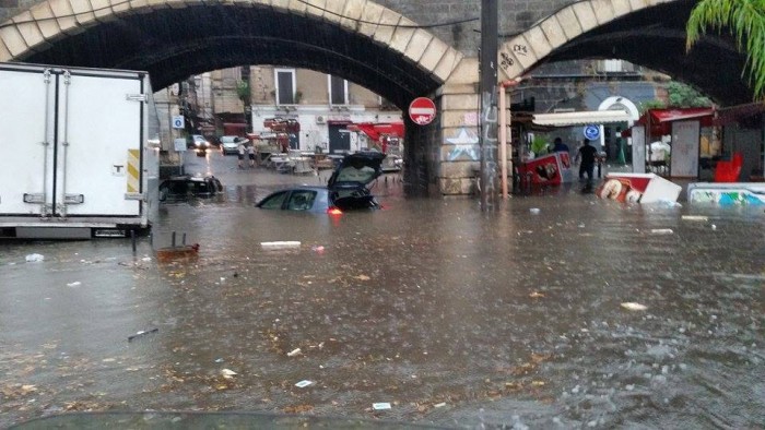“Buongiorno Notizia” Le Notizie Odierne , Brutto Temporale e città allagata.
