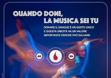 “L’energia del dono”, campagna sensibilizzazione Avis regionale Lombardia