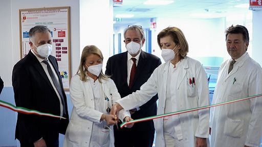 Lazio, Rocca inaugura il reparto unità spinale al Cto di Roma