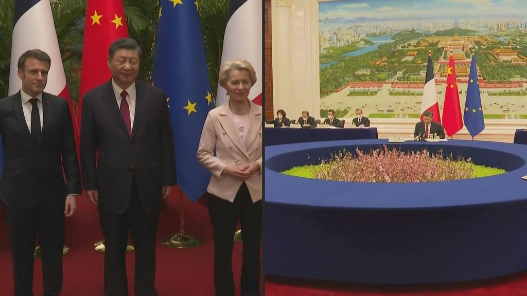 Xi Jinping sentirà Zelensky, lo ha assicurato nei colloqui con von der Leyen e Macron