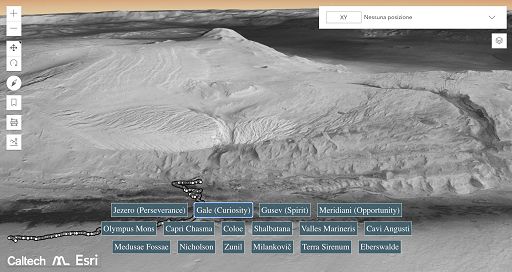 Spazio, sorvolare Marte: oggi tutti possono farlo virtualmente