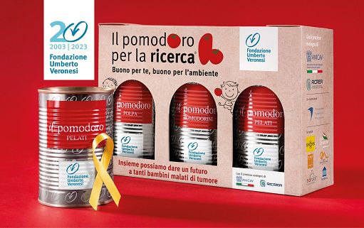 Tumori pediatrici, torna Il pomodoro per la ricerca di Fondazione Veronesi