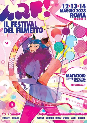 Roma, dal 12 al 14 maggio ARF! Festival del Fumetto