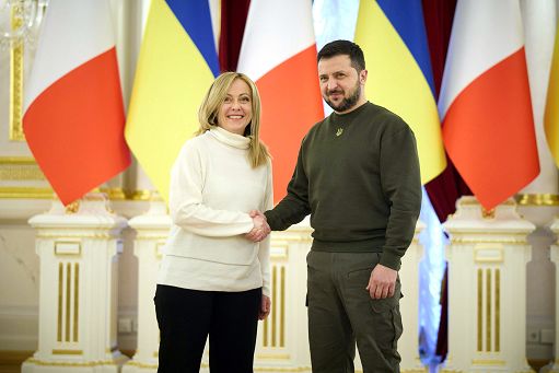 Meloni: l’Italia sostiene l’Ucraina, noi protagonisti della ricostruzione