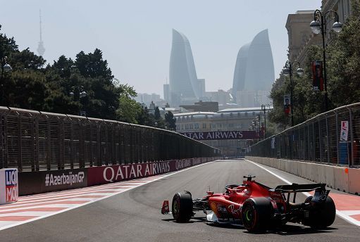 Gp Azerbaijan, Charles Leclerc in pole position con la Ferrari