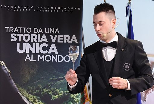 Sommelier Manca vince Trofeo Conegliano Valdobbiadene Prosecco Sup. Docg