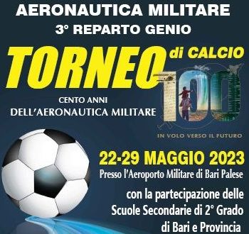 Centenario Am, a Bari-Palese torneo di calcio per beneficenza