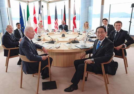 Leader G7: Indo-Pacifico libero e aperto basato su stato diritto