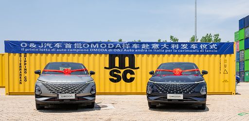 Chery, spediti in Italia primi due esemplari del suv Omoda 5