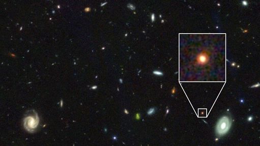 James Webb Telescope rivela l’antenata delle galassie sferoidali