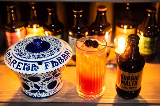 Doppio Malto e Fabbri insieme nel cocktail “vintage” di Bruno Vanzan