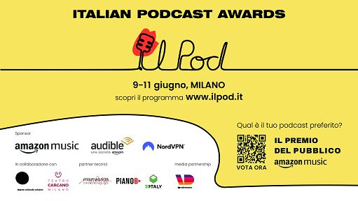 Italian Podcast Awards, dal 9 giugno la seconda edizione