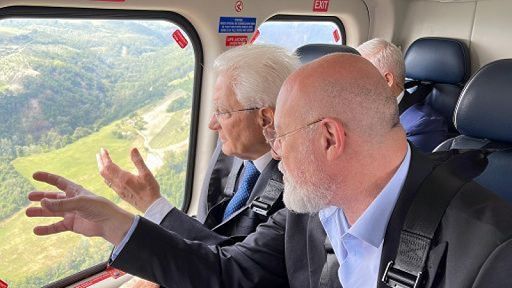 Mattarella rassicura i romagnoli: non sarete soli nella ricostruzione