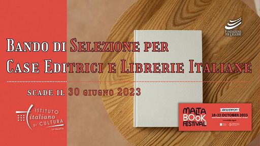 Malta Book Festival: online bando case editrici e librerie italiane