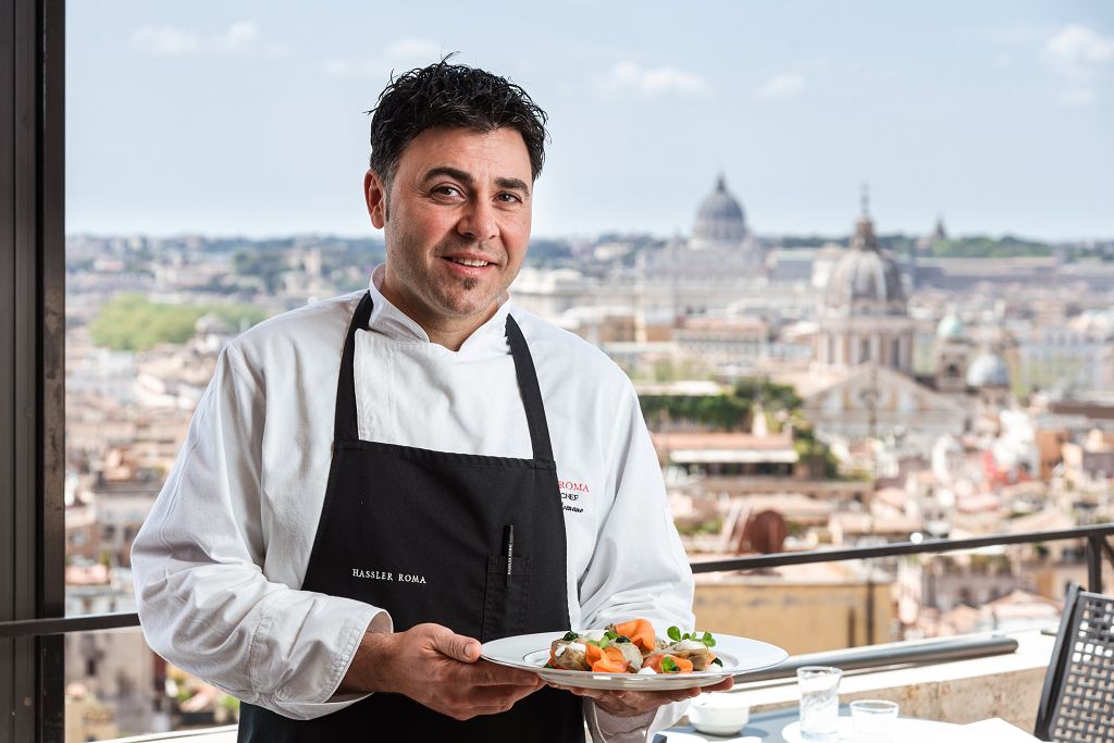 Salone Eva, charme e cucina gourmand in salotto capitolino Hotel Hassler