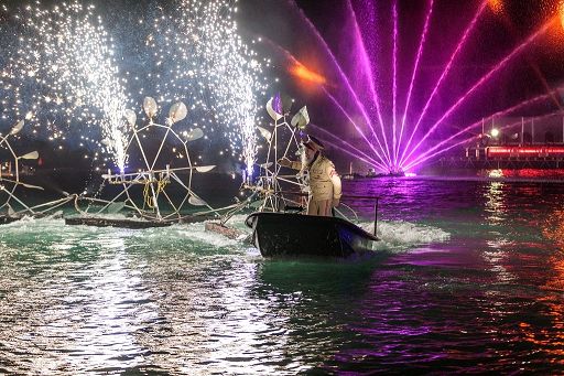 Arriva a Roma Ilotopie – DéRives con un grande spettacolo sul Tevere