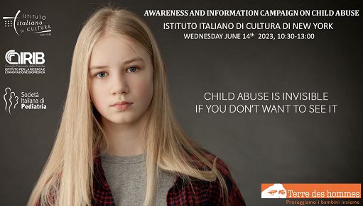 Abuso su minori, campagna ‘Invisibile agli occhi’ arriva negli Usa