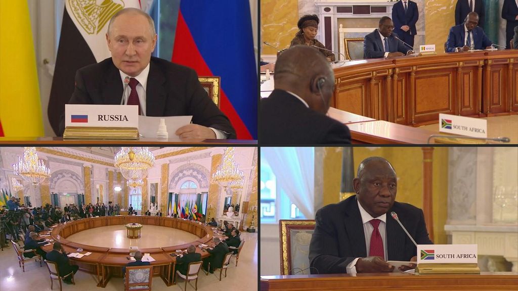 Ucraina, per il Cremlino alcuni punti del piano di pace africano sono applicabili