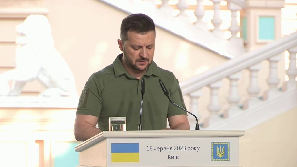 Zelensky: il nostro obiettivo comune è un mondo dove non domini la violenza