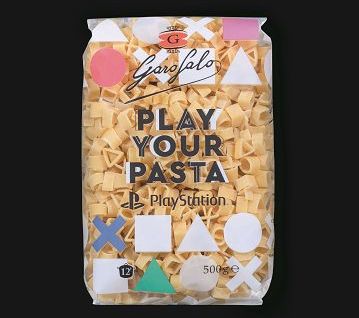 La Playstation finisce in un piatto di…Pasta Garofalo