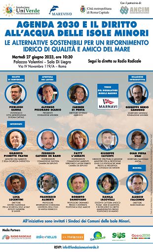 Agenda 2030 e il diritto all’acqua delle Isole minori
