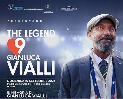 A Reggio Calabria una partita di calcio per ricordare Vialli