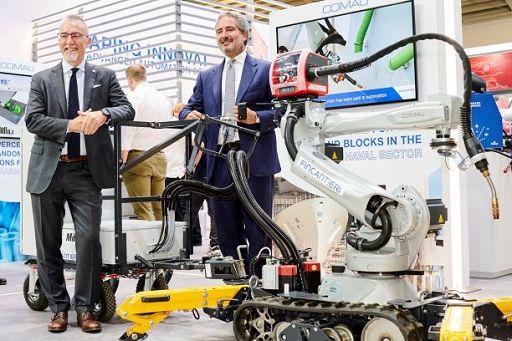 Comau-Fincantieri: insieme per robot mobile per costruzione navale