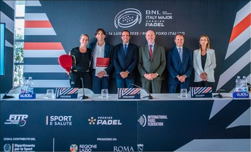 BNL Italy Major Premier Padel, a Roma a luglio il meglio del padel