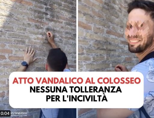 Vandalismo al Colosseo, la storia arriva anche sul New York Times