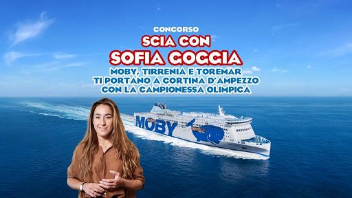 Concorso Moby, Tirrenia, Toremar per vincere sciata con Sofia Goggia