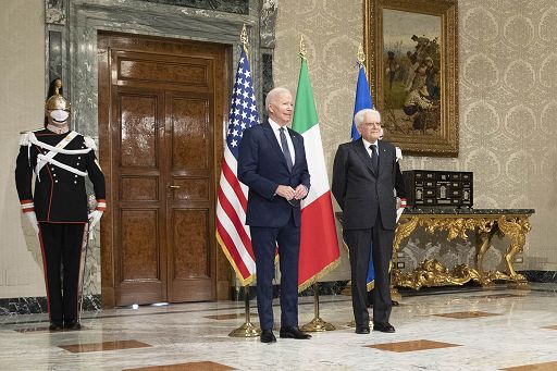 Mattarella a Biden: vincolo transatlantico ancoraggio solido per pace