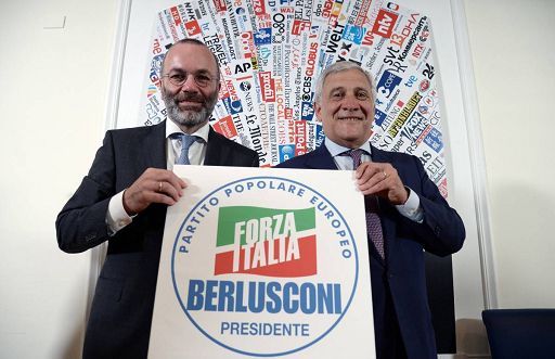 Weber benedice Tajani: è il leader giusto, il Ppe in Italia siete voi
