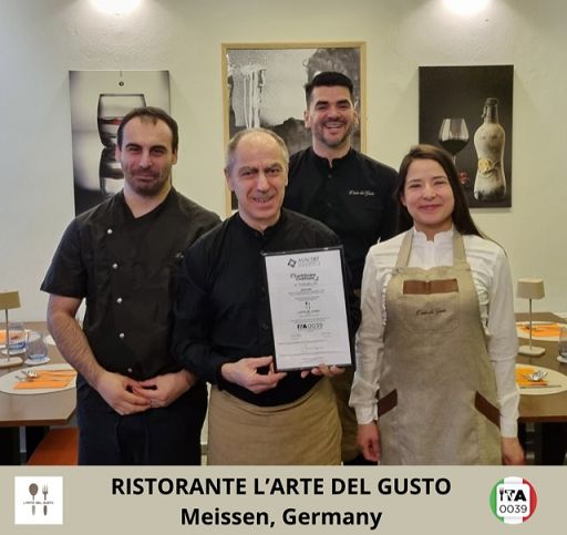 Nuovo ristorante certificato ITA0039 in Germania