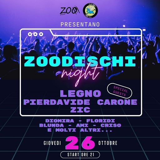 “Zoodischi night”, show della nascente etichetta di giovani emergenti