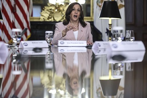 La vice presidente Usa Kamala Harris: non manderemo soldati in Israele o a Gaza