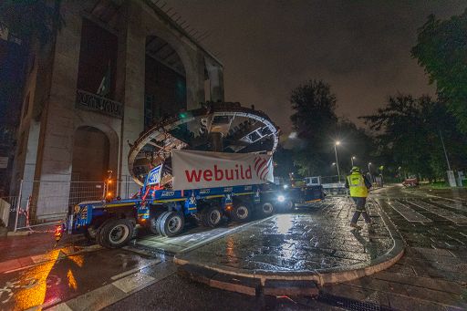 Milano, la testa della fresa che ha scavato M4 al Museo della Scienza