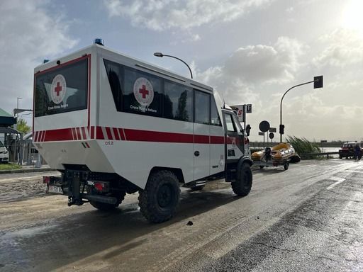 La Croce rossa invia volontari e mezzi nelle zone colpite dal maltempo