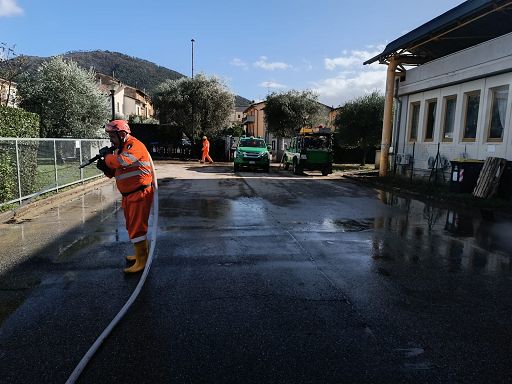 Maltempo, protezione civile Piemonte al lavoro in Toscana