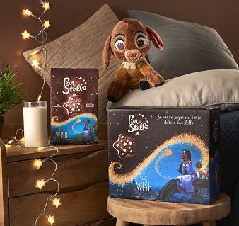 Barilla e Disney insieme: progetto Pan di Stelle ispirato al film Wish