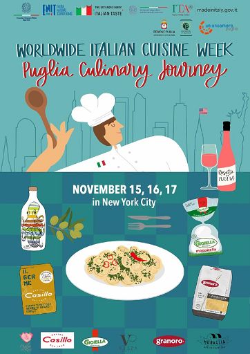 Puglia protagonista alla settimana della cucina italiana a NY