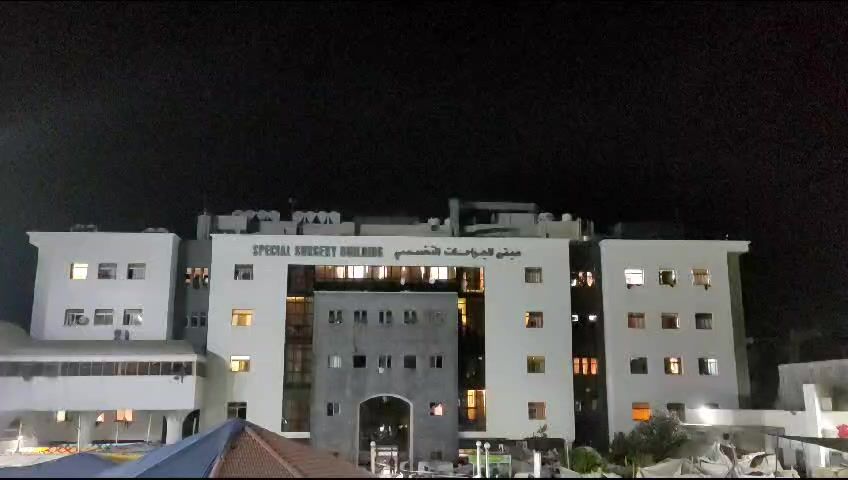 A Gaza spenti tutti i generatori all’ospedale Al Shifa