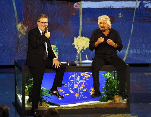 Beppe Grillo è tornato in tv dopo 10 anni da Fazio, ecco cosa ha detto (e confessato)
