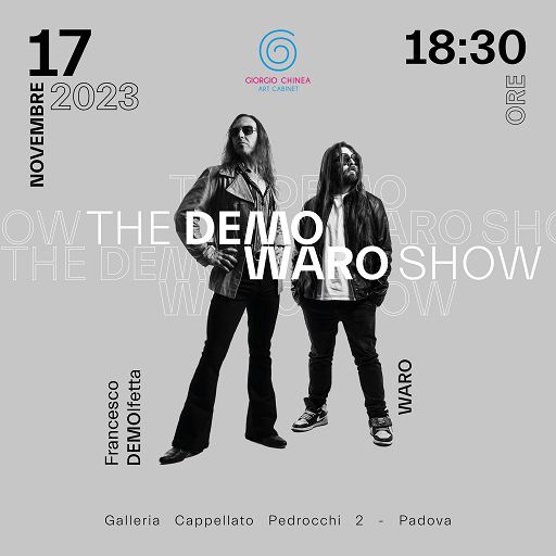 The Demo Waro show: a Padova la bipersonale di Francesco De Molfetta e Waro