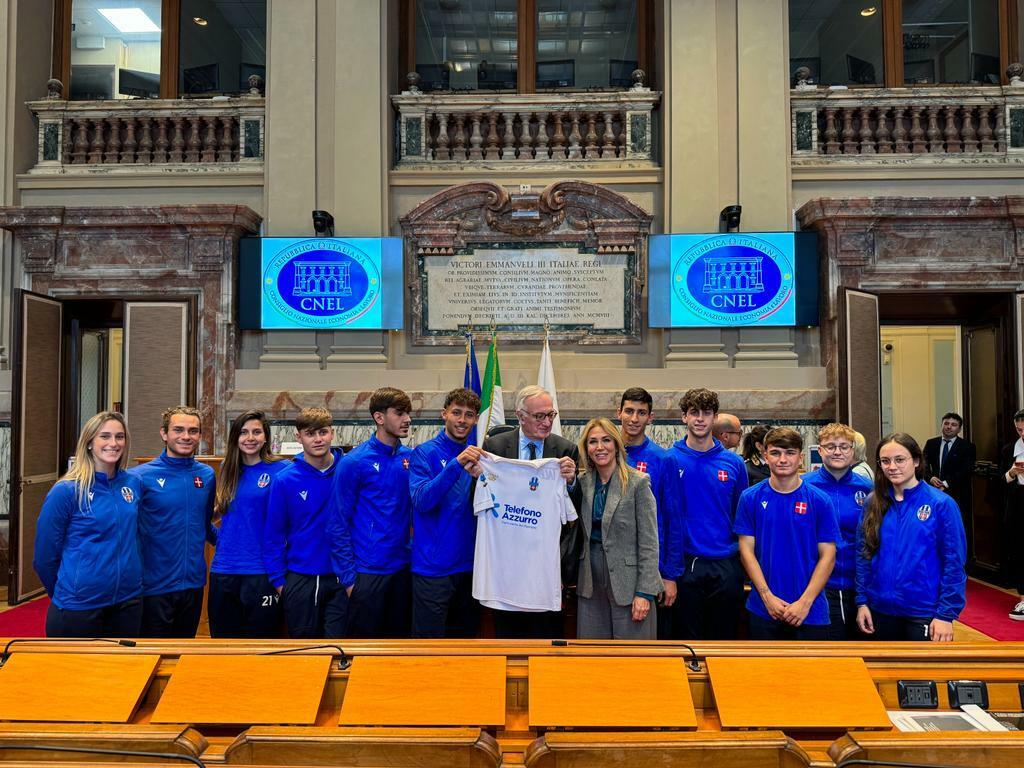 Montespaccato calcio con Telefono Azzurro per diritti infanzia