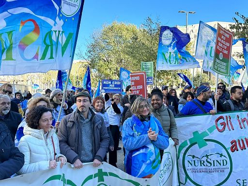 Sciopero, Nursind: ha aderito 75% infermieri. Governo ci ascolti