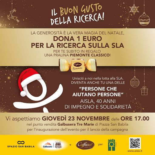 Salute, la ricerca sulla Sla con buon gusto: evento a Milano