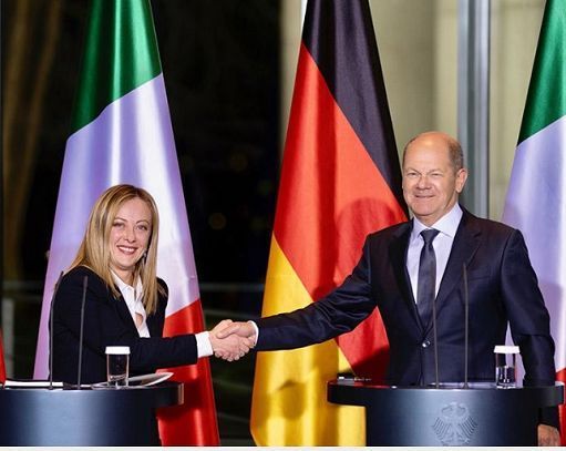 Meloni vola a Berlino,piano d’ azione con Germania e summit G20