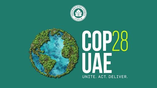 Clima, Green Building Council Italia partecipa alla Cop28 di Dubai