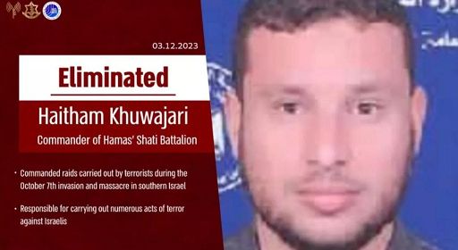 IDF: ucciso comandande Hamas tra responsabili attacco 7 ottobre