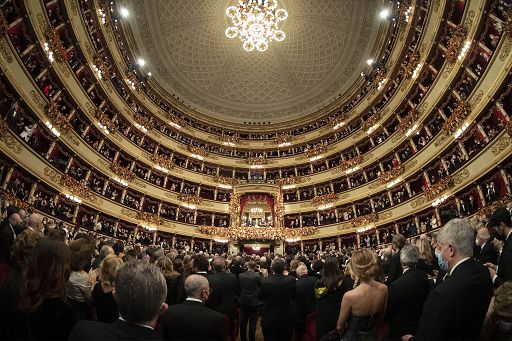Alla Prima della Scala Liliana Segre nel palco d’onore con La Russa